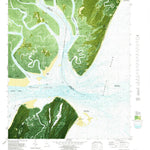United States Geological Survey Sapelo Sound, GA (1979, 24000-Scale) digital map