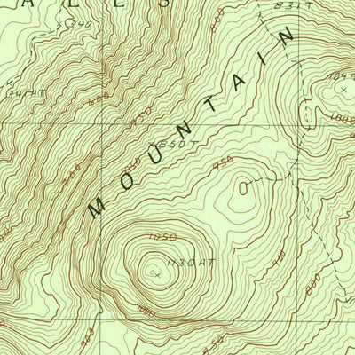 United States Geological Survey Saponac, ME (1988, 24000-Scale) digital map