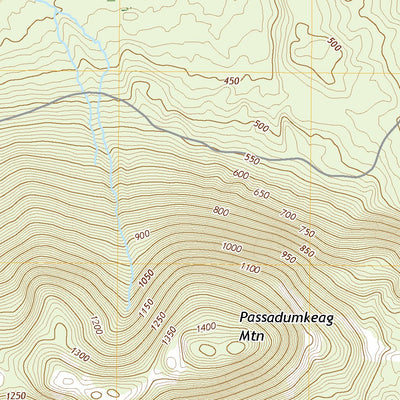 United States Geological Survey Saponac, ME (2021, 24000-Scale) digital map