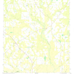 United States Geological Survey Sapps Lake, GA (1973, 24000-Scale) digital map