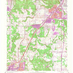 United States Geological Survey Sapulpa North, OK (1956, 24000-Scale) digital map