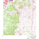 United States Geological Survey Sapulpa South, OK (1958, 24000-Scale) digital map
