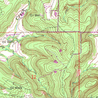 United States Geological Survey Sapulpa South, OK (1958, 24000-Scale) digital map