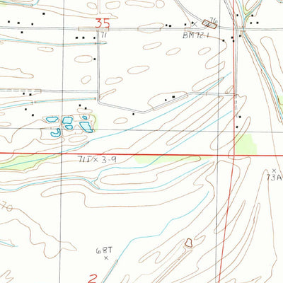 United States Geological Survey Saranac, LA (1987, 24000-Scale) digital map