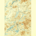 United States Geological Survey Saranac Lake, NY (1904, 62500-Scale) digital map