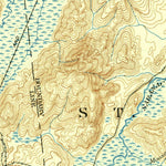 United States Geological Survey Saranac Lake, NY (1904, 62500-Scale) digital map