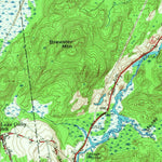 United States Geological Survey Saranac Lake, NY (1955, 62500-Scale) digital map