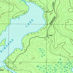 United States Geological Survey Saranac Lake, NY (1978, 25000-Scale) digital map
