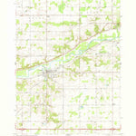United States Geological Survey Saranac, MI (1978, 24000-Scale) digital map