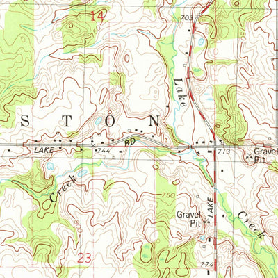 United States Geological Survey Saranac, MI (1978, 24000-Scale) digital map