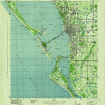 United States Geological Survey Sarasota, FL (1944, 31680-Scale) digital map