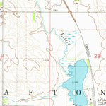 United States Geological Survey Saratoga, IA (1981, 24000-Scale) digital map