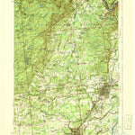 United States Geological Survey Saratoga, NY (1942, 62500-Scale) digital map