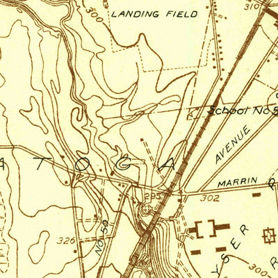 United States Geological Survey Saratoga Springs, NY (1934, 24000-Scale) digital map