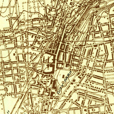 United States Geological Survey Saratoga Springs, NY (1934, 24000-Scale) digital map
