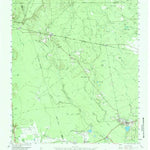 United States Geological Survey Saratoga, TX (1955, 62500-Scale) digital map