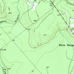 United States Geological Survey Saratoga, TX (1955, 62500-Scale) digital map