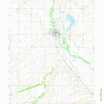 United States Geological Survey Saratoga, WY (1961, 24000-Scale) digital map
