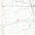 United States Geological Survey Saratoga, WY (1961, 24000-Scale) digital map