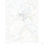 United States Geological Survey Saratoga, WY (2021, 24000-Scale) digital map