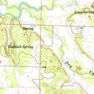 United States Geological Survey Sarcoxie, MO (1971, 24000-Scale) digital map