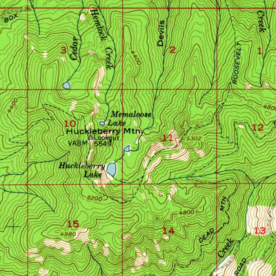 United States Geological Survey Sardine Butte, OR (1956, 62500-Scale) digital map