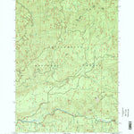 United States Geological Survey Sardine Butte, OR (1997, 24000-Scale) digital map