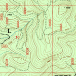 United States Geological Survey Sardine Butte, OR (1997, 24000-Scale) digital map