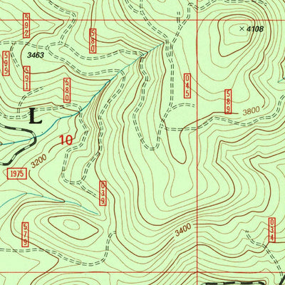 United States Geological Survey Sardine Butte, OR (1997, 24000-Scale) digital map
