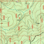 United States Geological Survey Sardine Butte, OR (1997, 24000-Scale) digital map