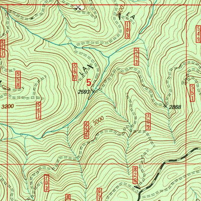United States Geological Survey Sardine Butte, OR (1997, 24000-Scale) digital map