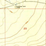 United States Geological Survey Sardine Mountain, NM (1949, 24000-Scale) digital map