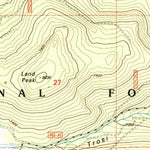 United States Geological Survey Sardine Peak, CA (2000, 24000-Scale) digital map