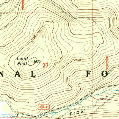 United States Geological Survey Sardine Peak, CA (2000, 24000-Scale) digital map