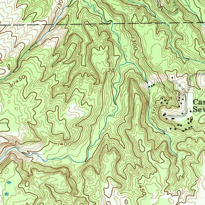 United States Geological Survey Sardinia, NY (1957, 24000-Scale) digital map