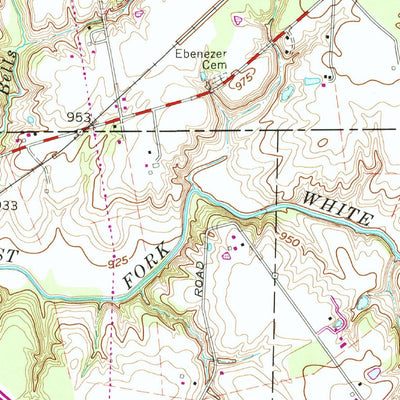 United States Geological Survey Sardinia, OH (1961, 24000-Scale) digital map