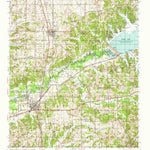 United States Geological Survey Sardis, MS (1952, 62500-Scale) digital map