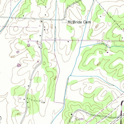 United States Geological Survey Sardis, TN (1949, 24000-Scale) digital map