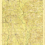 United States Geological Survey Sarepta, LA (1924, 62500-Scale) digital map