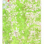 United States Geological Survey Sarepta, LA (1956, 62500-Scale) digital map