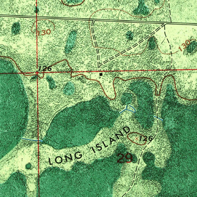 United States Geological Survey Sargent, FL-GA (1967, 24000-Scale) digital map