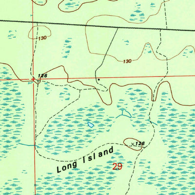 United States Geological Survey Sargent, FL-GA (1994, 24000-Scale) digital map