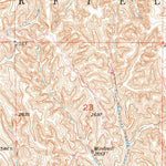 United States Geological Survey Sargent SW, NE (1952, 24000-Scale) digital map