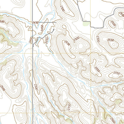 United States Geological Survey Sargent SW, NE (2021, 24000-Scale) digital map