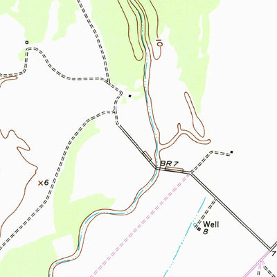 United States Geological Survey Sargent, TX (1952, 24000-Scale) digital map