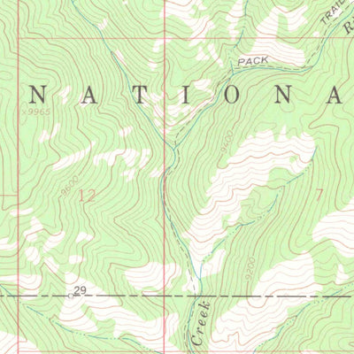 United States Geological Survey Sargents, CO (1964, 24000-Scale) digital map
