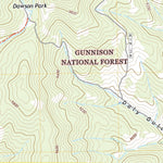 United States Geological Survey Sargents, CO (2022, 24000-Scale) digital map