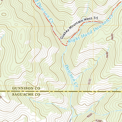 United States Geological Survey Sargents, CO (2022, 24000-Scale) digital map