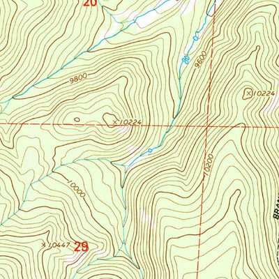 United States Geological Survey Sargents Mesa, CO (2001, 24000-Scale) digital map