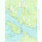 United States Geological Survey Sargentville, ME (1981, 24000-Scale) digital map